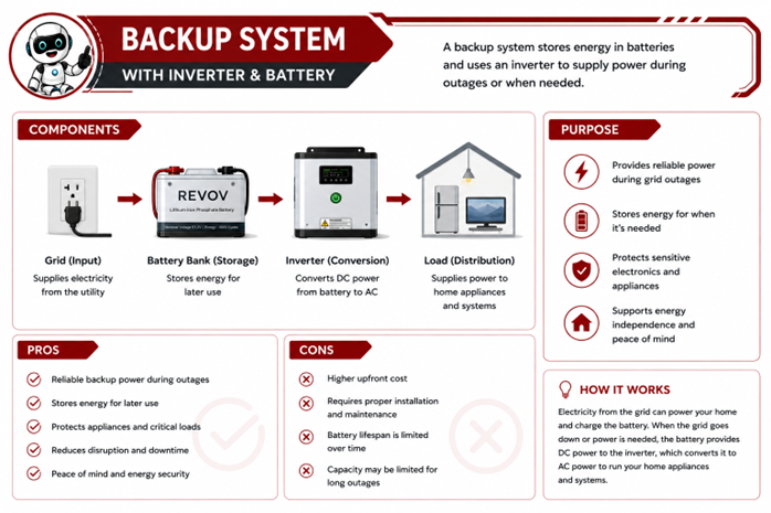Backup System (No Solar)
