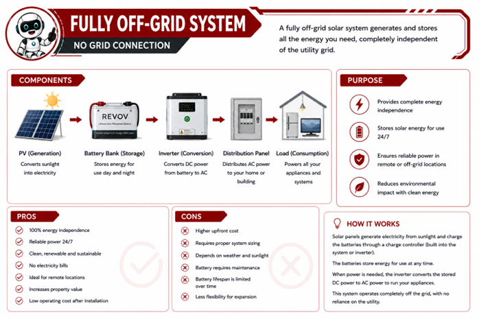 Fully Off-Grid System