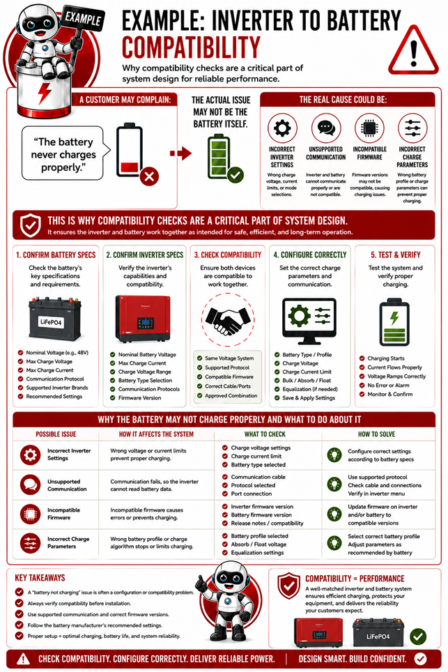 Parallel Battery Compatibility Diagram