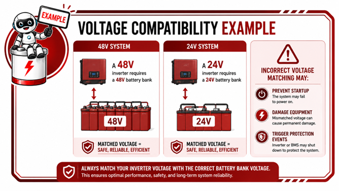 Voltage Compatibility Diagram