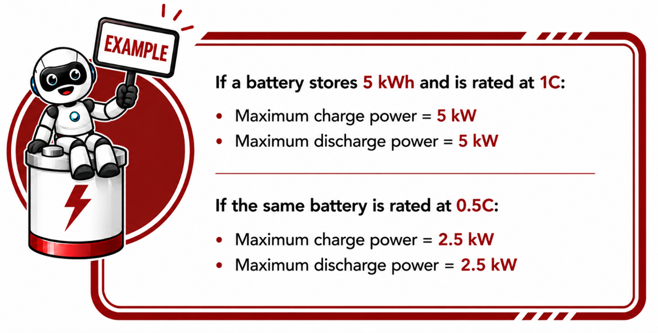 image of if battery stores 5kwh and is rated at 1C.