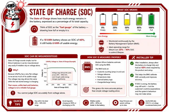 State of Charge diagram
